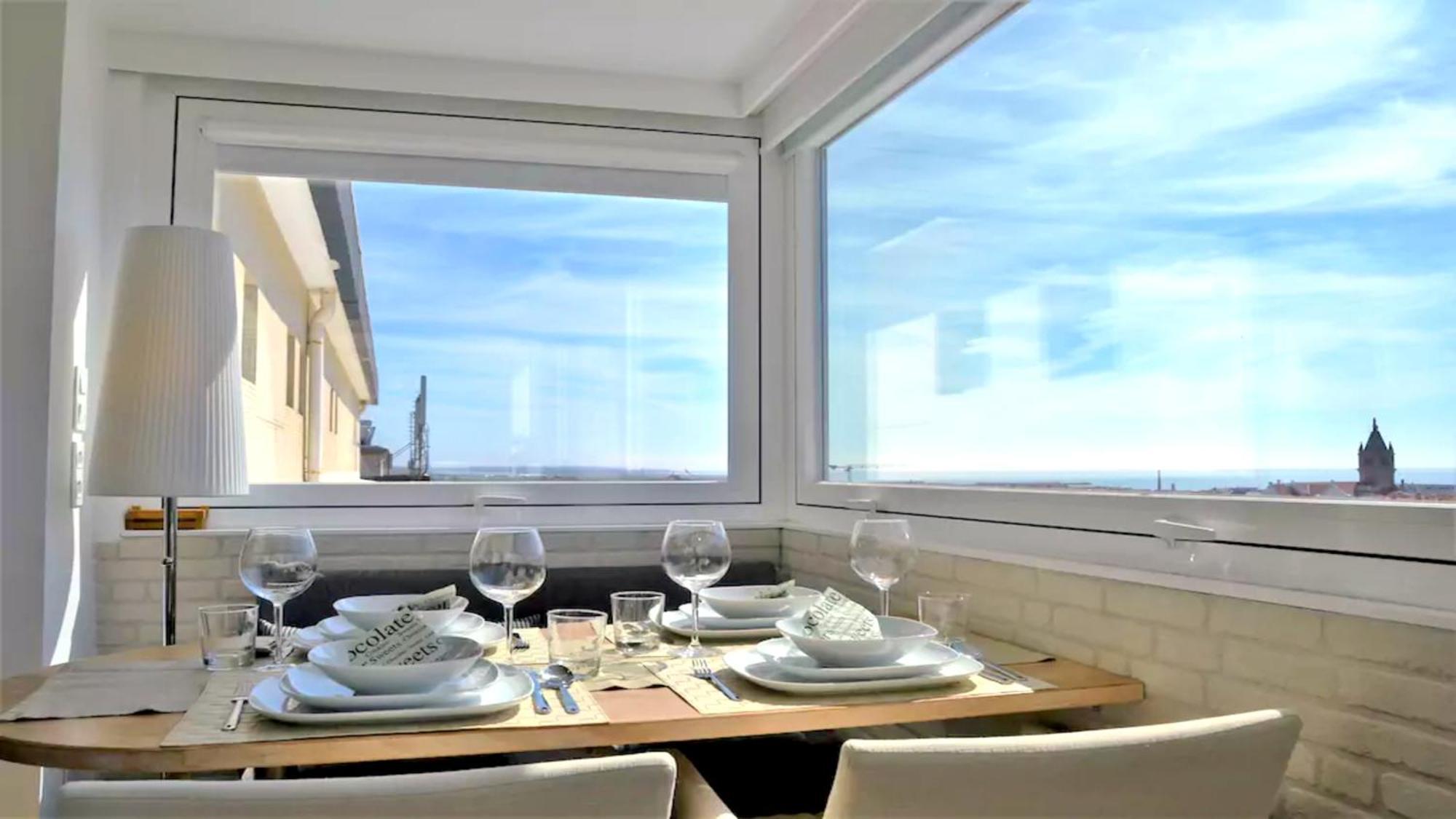 Panorama Penthouse Lejlighed Espinho  Værelse billede